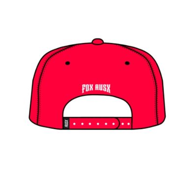 AUSX 24 RED SNAPBACK HAT