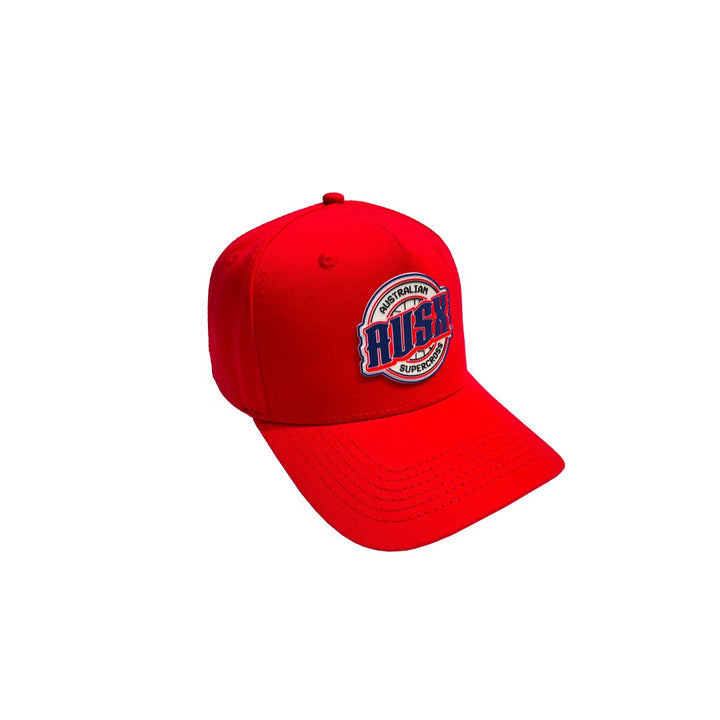 AUSX 24 RED SNAPBACK HAT